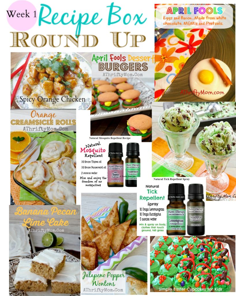 Recipe Box round up Collection of the recipes featured here A