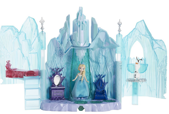 disney frozen elsa musical ice castle playset