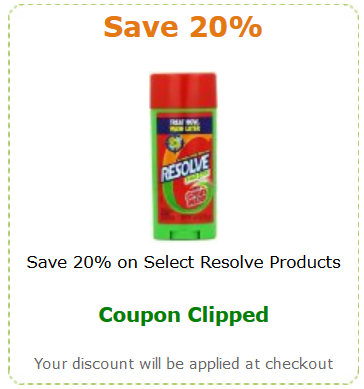20% Off Coupon on Select Resolve Products ~ Amazon Coupon Deal ...