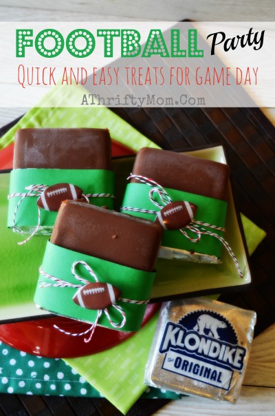 Football Party Ice Cream Quick And Easy Game Day Food Football A 