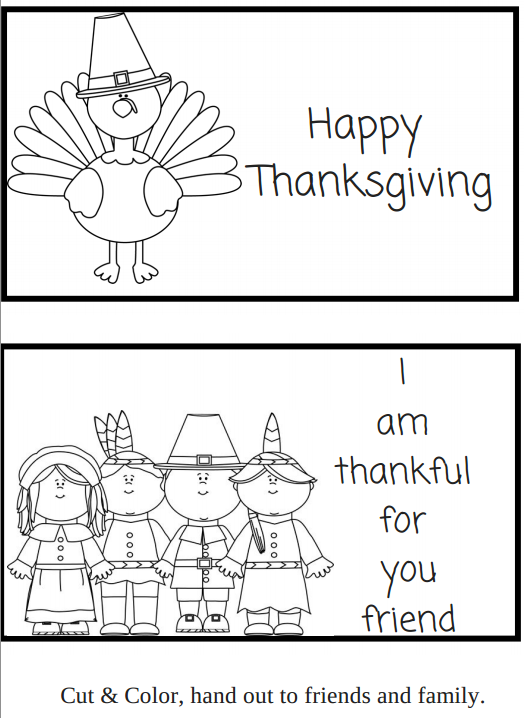 Thanksgiving Coloring Pages - FREE PRINTABLE- LARGE Turkey Coloring