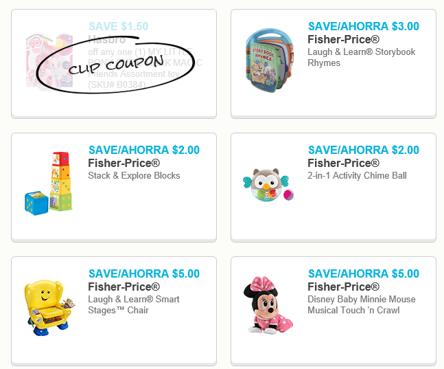 19 New Fisher Price Toy Coupons!! Print Your Favorites A Thrifty