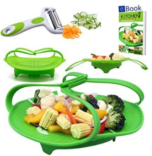 How To Use Food Network Silicone Steamer How To Use Food Network Silicone Steamer