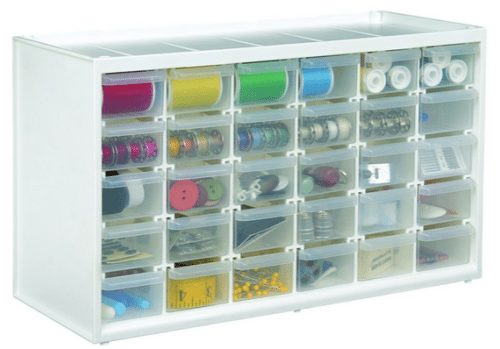 Craft Organizer - Art Bin Store-In-Drawer Cabinet - A Thrifty Mom