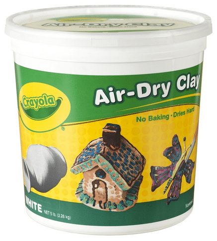 Crayola Air Dry Clay - Kids Craft Supplies - A Thrifty Mom