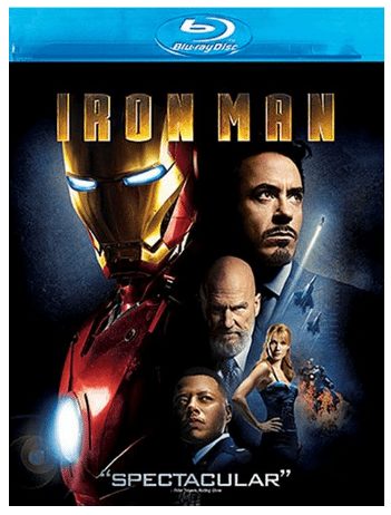 Iron Man on Blu-ray - Marvel Movies - A Thrifty Mom