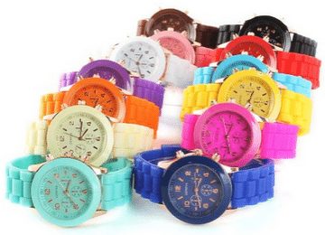 Silicone Colorful Watches - Fashion Accessory - AThriftyMom