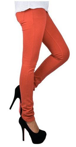 Skinny Colorful Jeggings Stretchy Pants - Women's Jeggings On Sale #Fashion - A Thrifty Mom