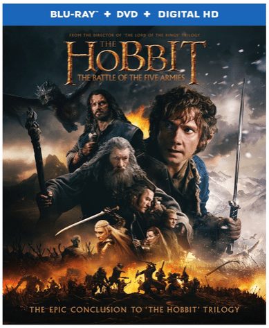 The Hobbit The Battle of the Five Armies Combo Pack - AThriftyMom