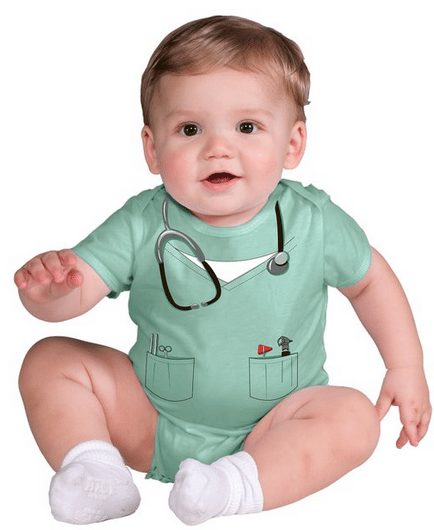 doctor onesie for babies