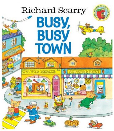 Busy, Busy Town Richard Scarry Books For Kids - A Thrifty Mom