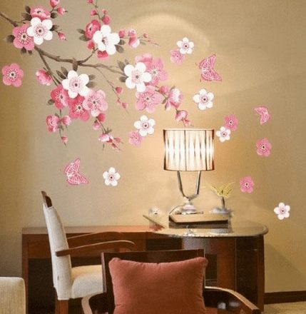 Cherry Blossom Wall Decal Home Decor