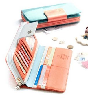 Clutch Wallet Leather Case - A Thrifty Mom