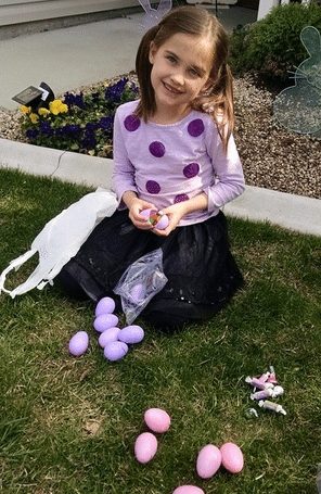 Easter 2015 purple eggs