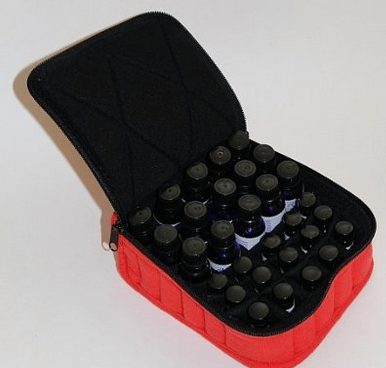Essential Oils Carrying Case for oils bottles like doterra and young living, soft case with keep your bottles safe, aromatherapy oils case