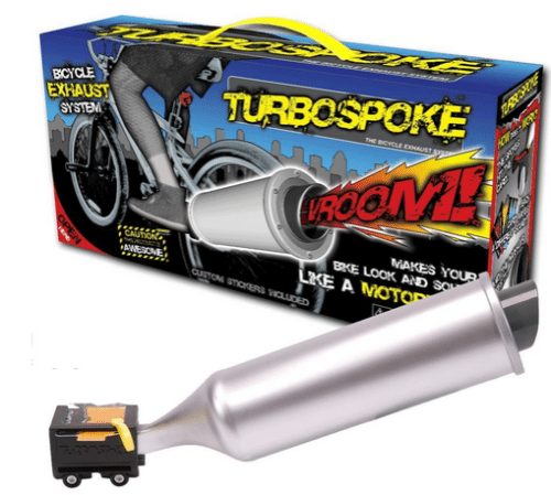 Turbospoke Bicycle Exhaust System - A Thrifty Mom