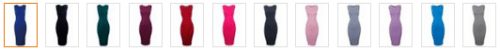 Women's Classic Slim Fit Sleeveless Midi Dress Colors - A Thrifty Mom