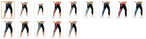 Women's Running Capri Tights YOGA Pants Colors - A Thrifty Mom