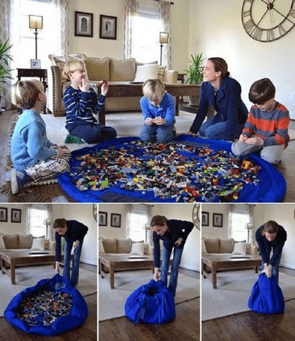 Life Hack – How to get kids to clean up after they play