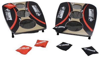 3 hole bag toss, family reunion games, summer picnic games for all ages, shipped right to your door