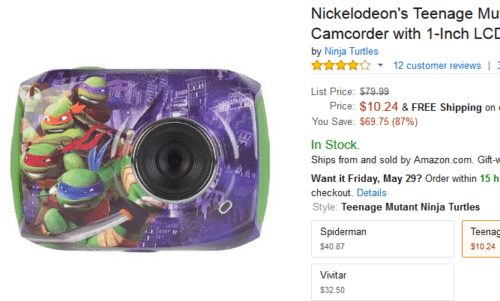 Action Video Camcorder with LCD Screen Price - A Thrifty Mom