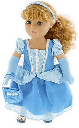 Cinderella Doll Clothes for American Dolls or My Generation Dolls - A Thrifty Mom