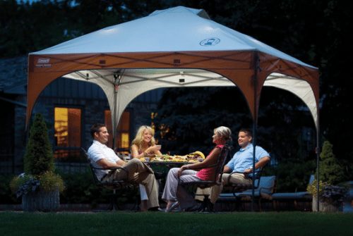 Coleman Instant Canopy with LED Lighting System - A Thrifty Mom