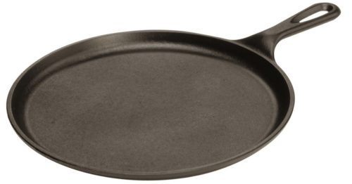Lodge Pre-Seasoned Cast-Iron Round Griddle - A Thrifty Mom