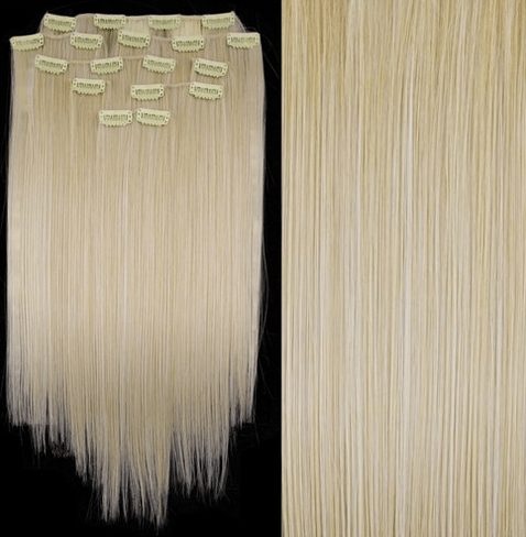long blonde hair extension
