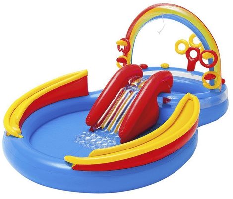 Intex Rainbow Ring Inflatable Play Center Pool