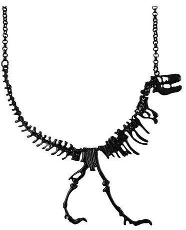 Jurasic park dinosaur theme necklace, how cool is this