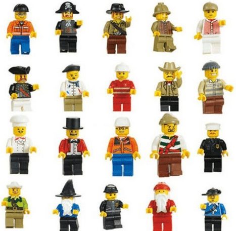 LEGO mini figures