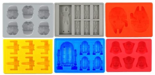 Star Wars Silicone Ice Tray Set Of 6
