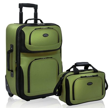 Two Piece Expandable Carry-On Luggage Set
