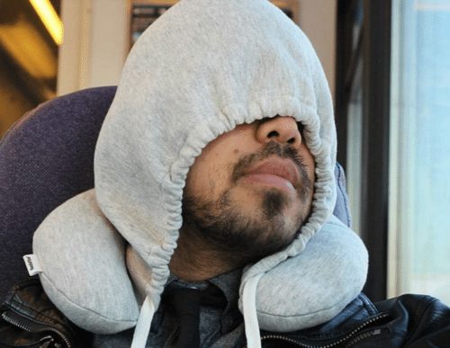 Sometimes you need a little extra to get a good sleep – Hoodie Neck Pillow