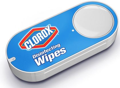 Amazon Dash Buttons - Clorox Disinfecting Wipes