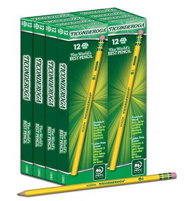 Dixon Ticonderoga #2 Pencils - Back to School Deals