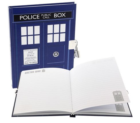 Doctor Who Diary - TARDIS Lock and Key Journal