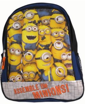 Minions backpack, Dispicable me Minions bag for school 16 inch