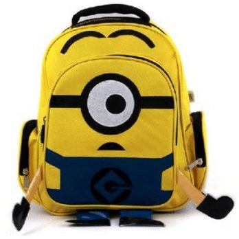 Minions backpack, Dispicable me Minions bag