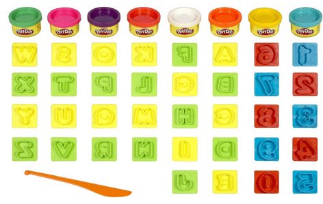 Play-Doh Numbers and Letters Fun Art Toy