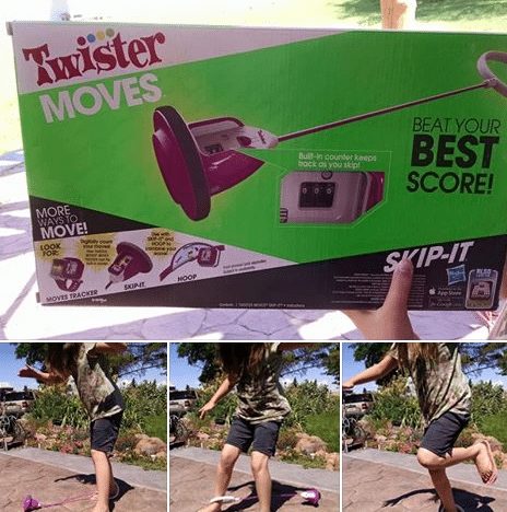 Twister Moves skip-it toy review, fun game that keeps you moving and active