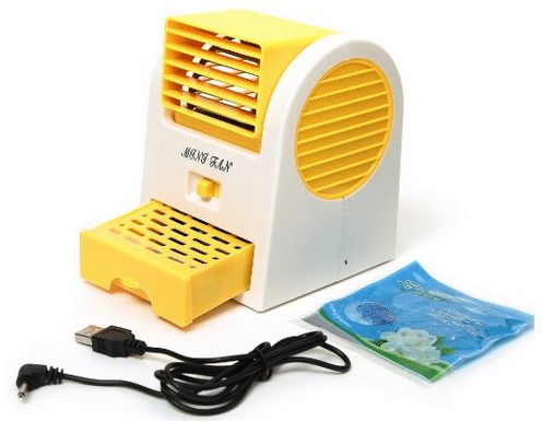 USB air conditioner battery powered