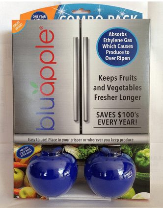 bluapple Gas Asorbers plus refills - Refrigerator Fruit & Vegetable Preserver