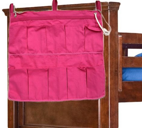 end of bed footboard shoe bag space saver