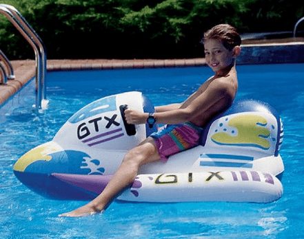 jet ski water toy inflatable pool toy