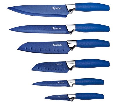 6 pc Knife Set for Cooks
