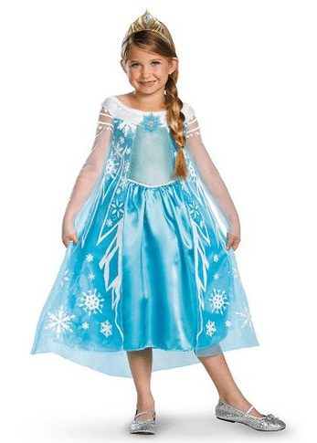 Disney Frozen Elsa kids costume halloween