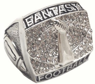 Fantasy Football Draft Player  trophy ring, Football party,  NFL