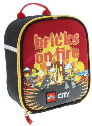 LEGO City Bricks on Fire Lunch Bag